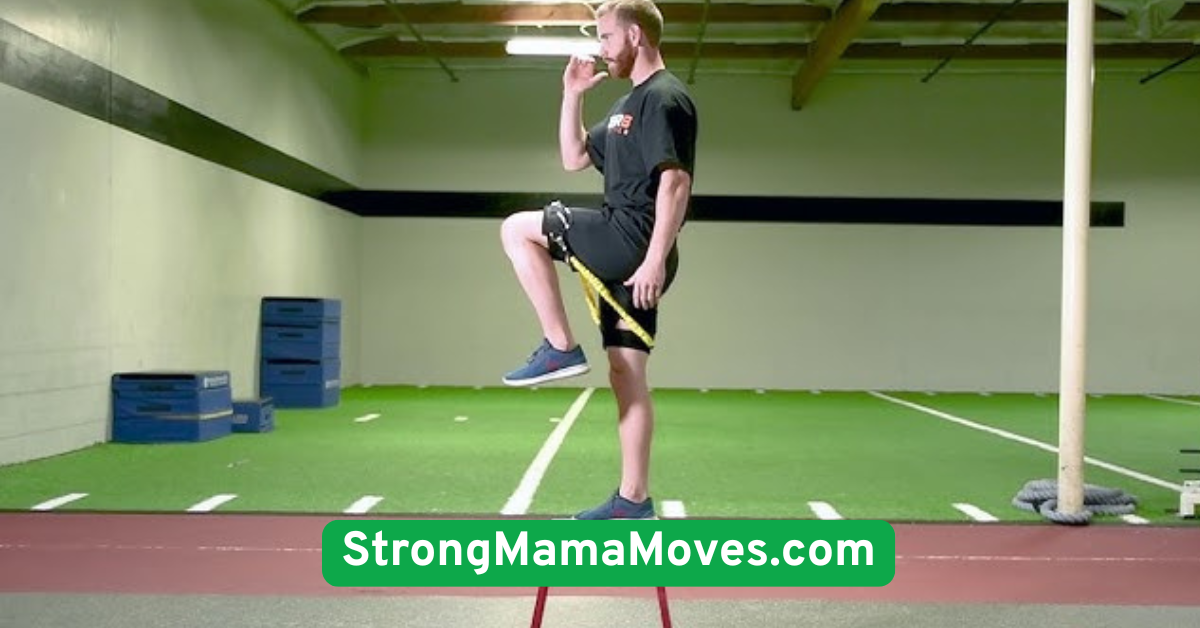 Step-Ups with Knee Raise