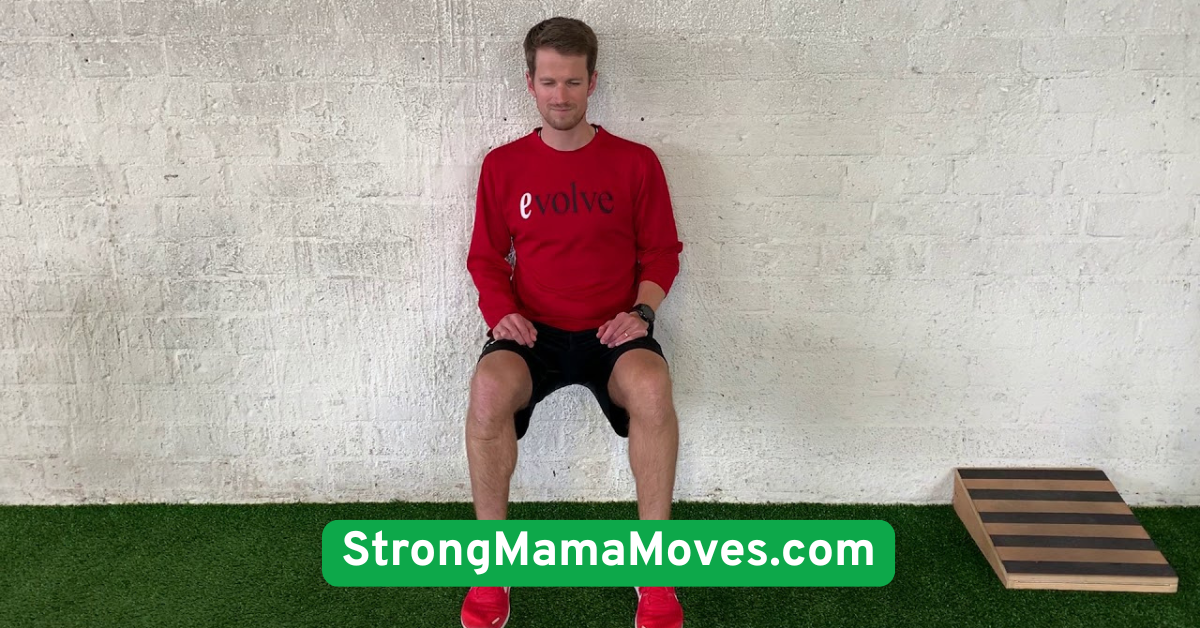 Wall Sits with Calf Raises