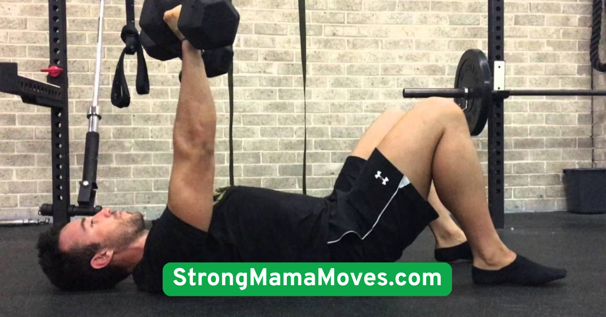 Dumbbell Chest Press on Floor