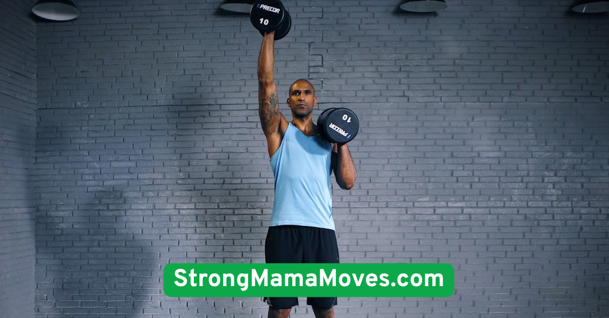 Overhead Dumbbell Press for Shoulders