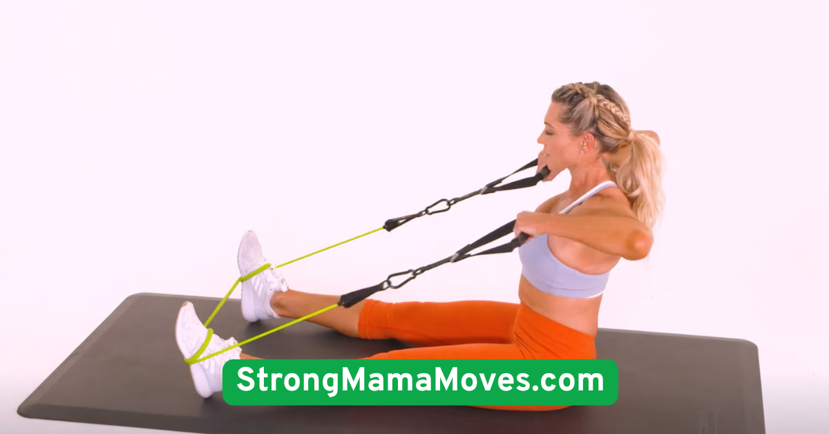 Seated Resistance Band Rows